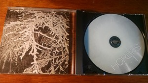 Hordes cd insert lansing punk metal