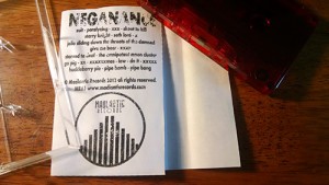 Neganance Pipe Bong cassette diy grind thrash metal